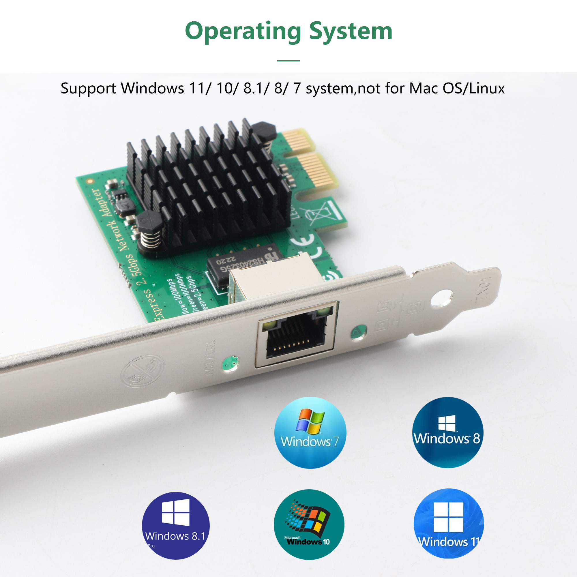 Shenzhen Visionde Electronic Technology Co., Ltd-Network card/bluetooth  adapter/PCIe riser for mining/LAN Expansion Card/network switch/Wifi card/ wireless network card/Internal Computer Networking Cards